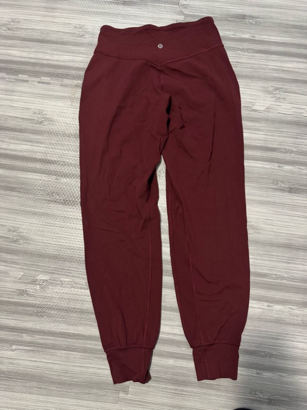 lululemon align athletica Burgundy Jogger Bottoms - Picture 2 of 4